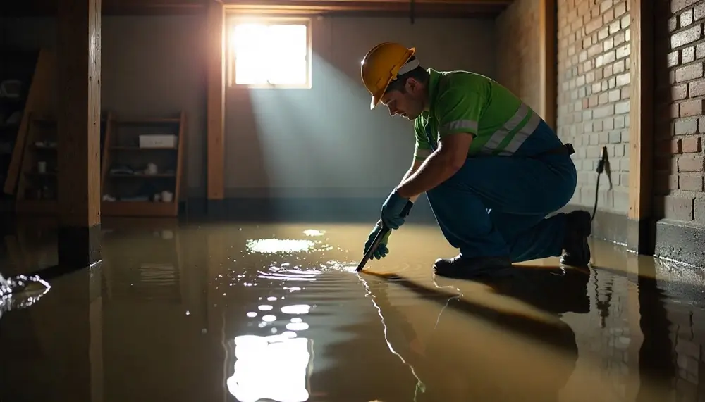 Professional water damage restoration services in West Bridgewater, MA